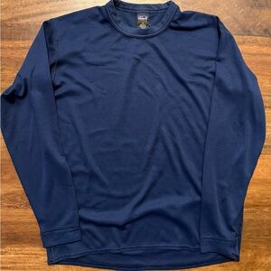 Patagonia capilene Navy Blue Long Sleeve Shirt